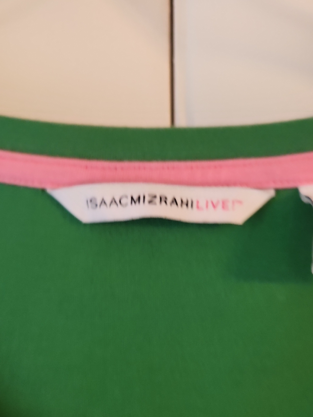 Isaac Mizrahi Live! Green Scoop Neck Dress